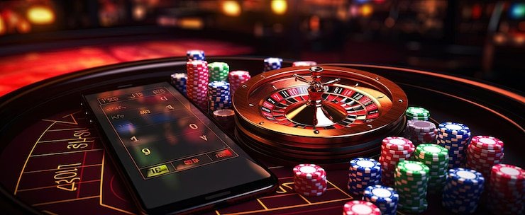 Meja poker Texas Hold'em rajacukong dengan antarmuka modern