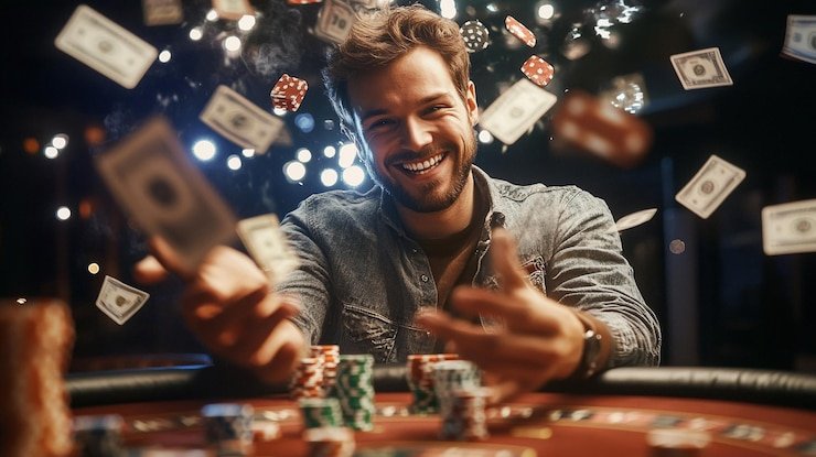 Antarmuka pemain Speed Blackjack dengan opsi taruhan